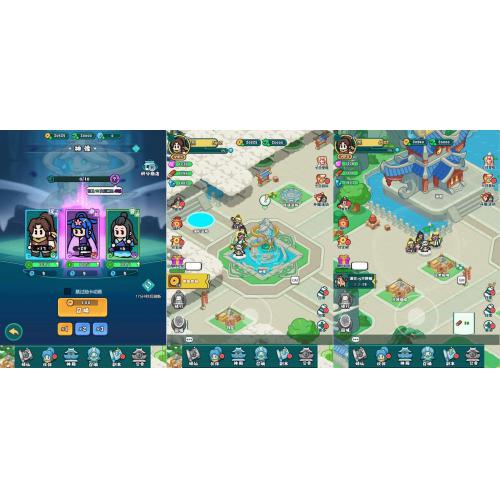 仙侠H5手游《几何王国-踏入仙途》跨服三网版：最新整理一键单机镜像+Linux服务端+安卓客户端+管理后台